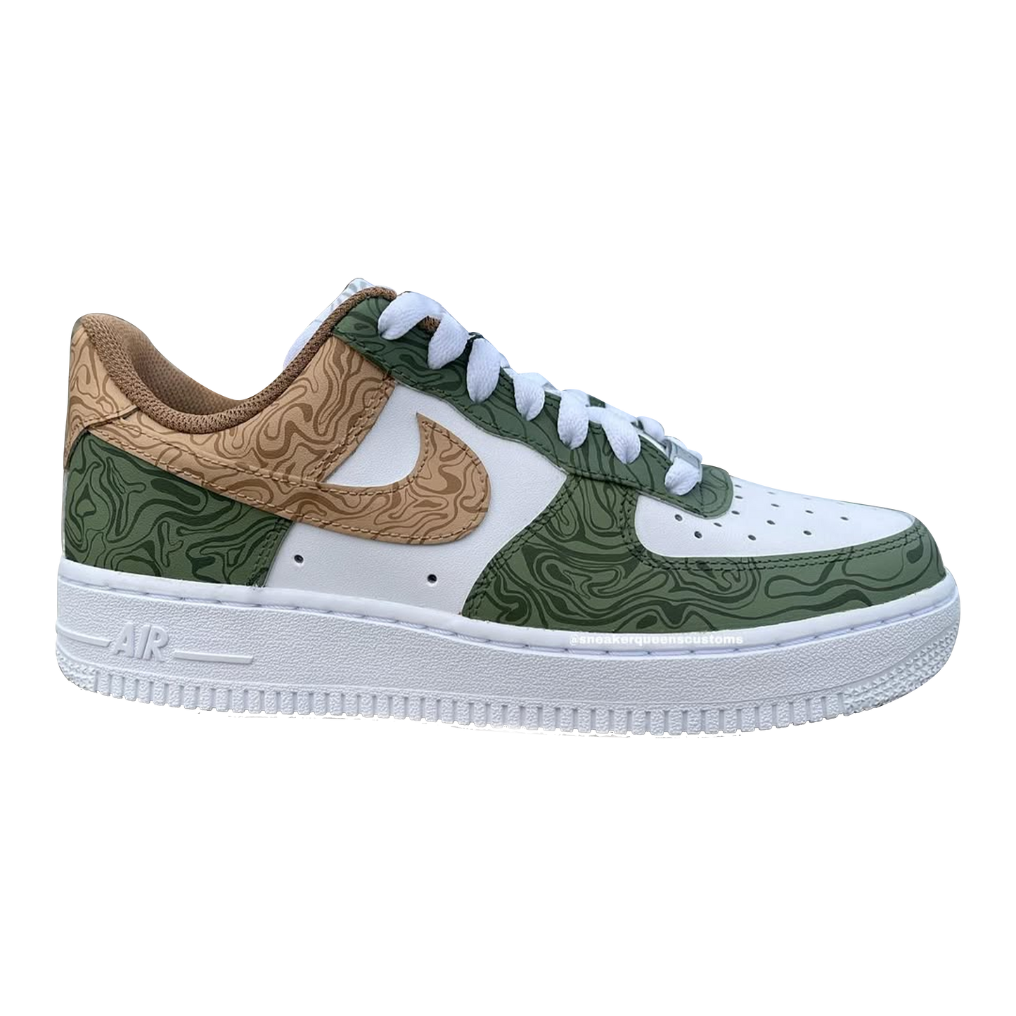 Topo Drip green and brown