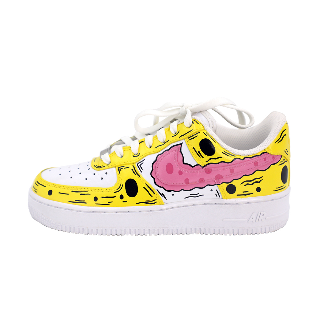 Custom Nike Airforce Cotton Candy KKix Custom Sneakers