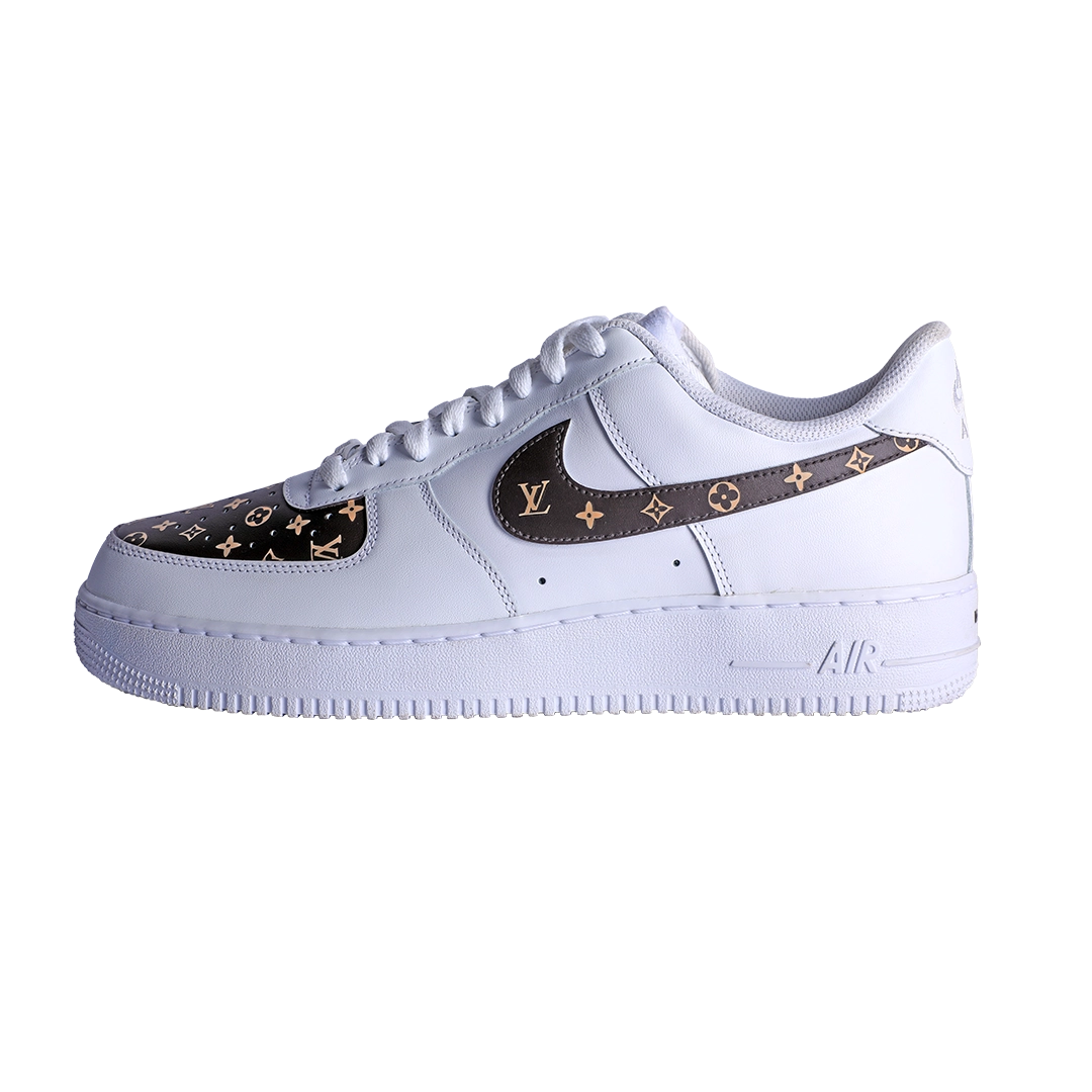 Nike air force 1 custom lv best sale