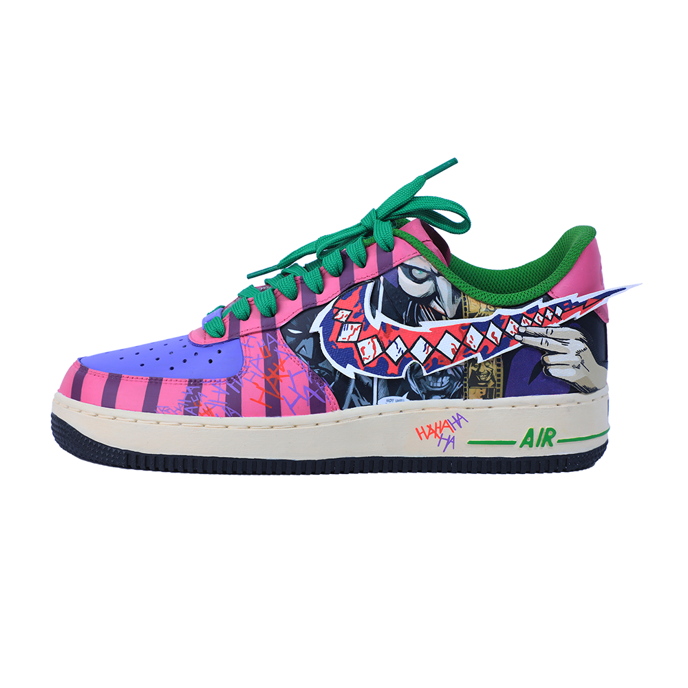 AF1 Batman x Joker KKix Custom Sneakers