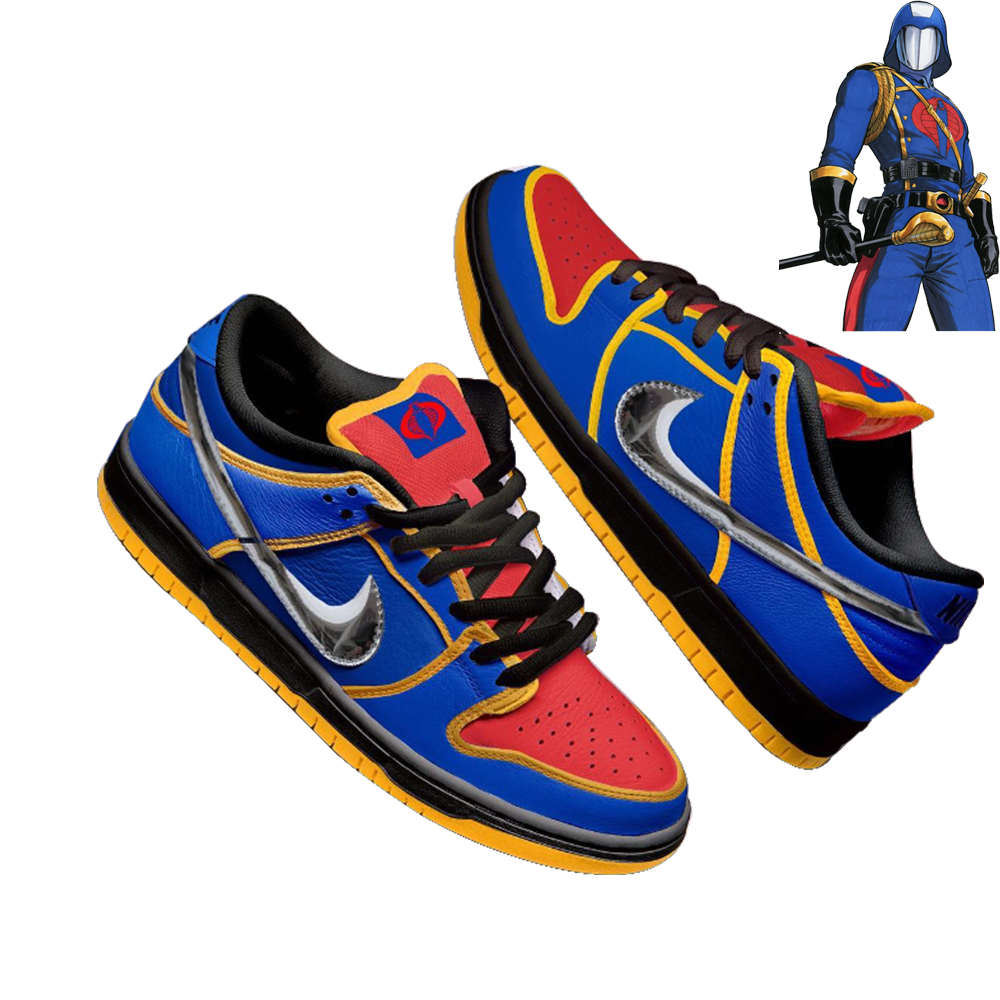 Cobra Commander from G.I. Joe - SB Dunk low