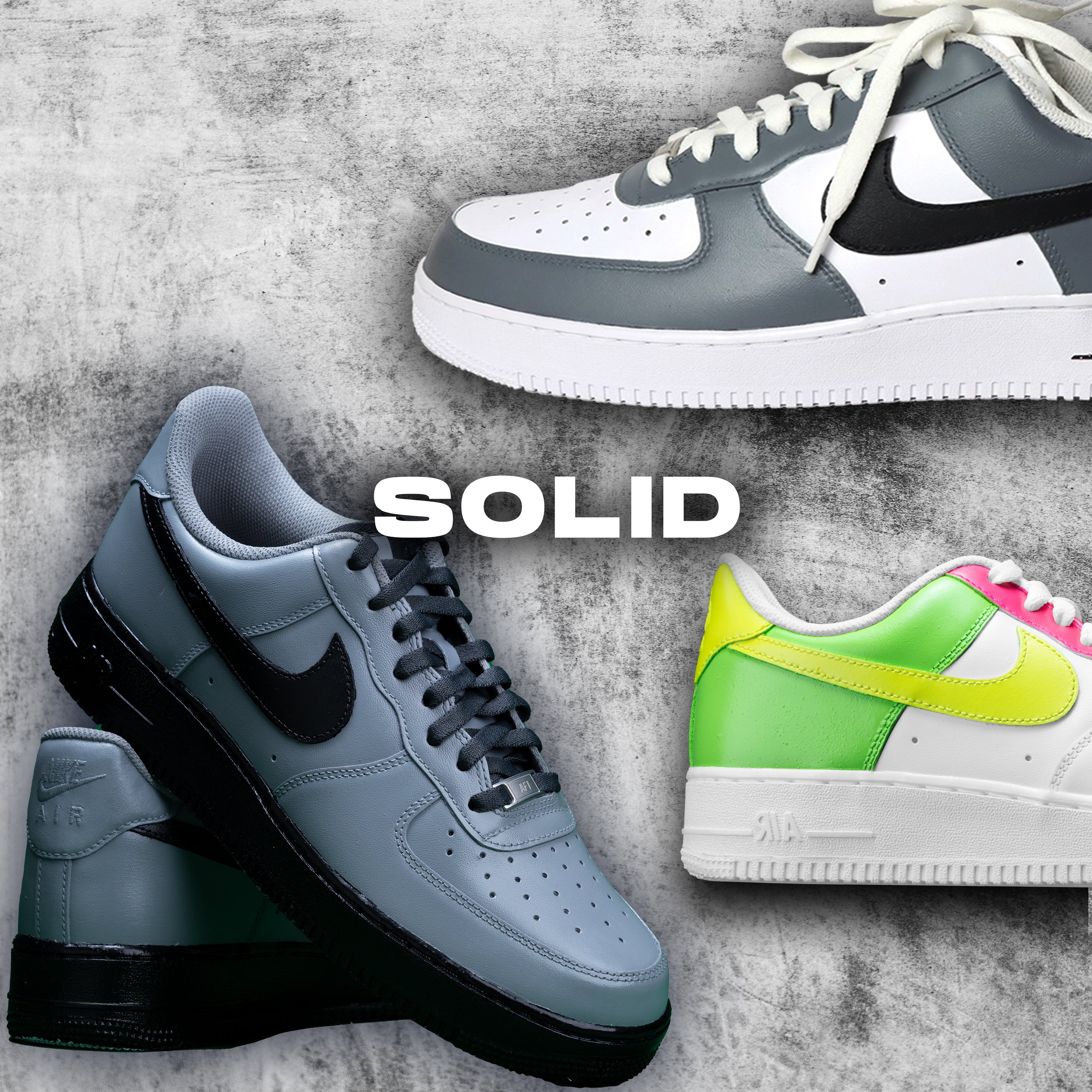 Solids KKix Custom Sneakers