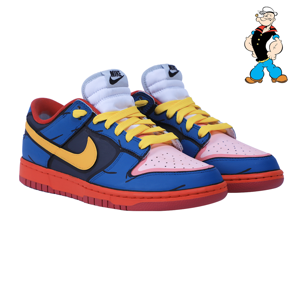 Custom Popeye Dunks