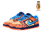 Custom Fred Flintstone Blue Swoosh Dunks