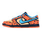 Custom Fred Flintstone Blue Swoosh Dunks