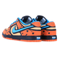 Custom Fred Flintstone Blue Swoosh Dunks