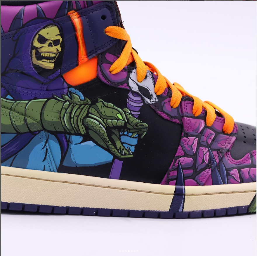 Jordan He Man and The Masters of the Universe KKix Custom Sneakers