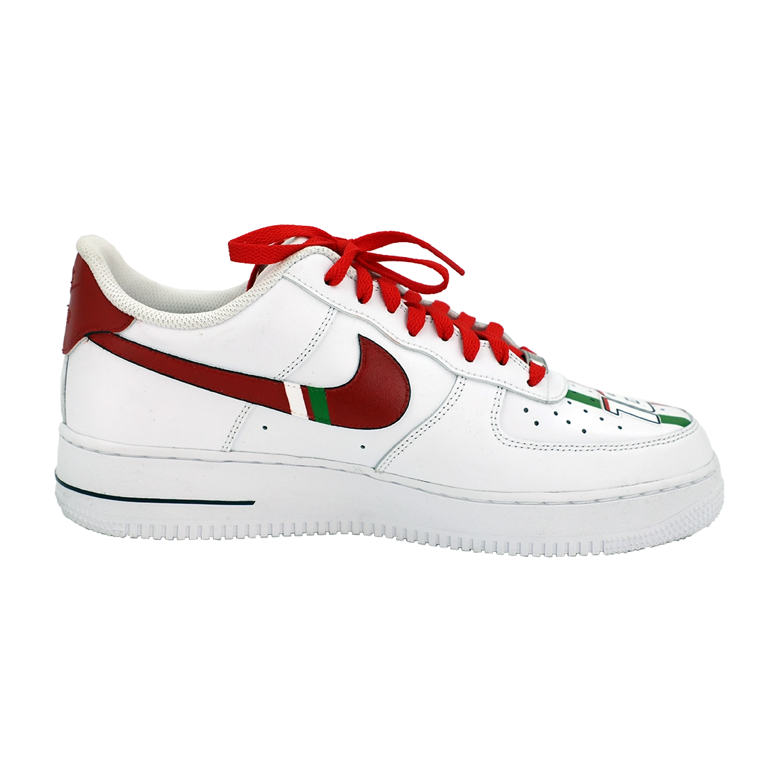 Custom Nike Airforce 1's Ferrari 16 F1