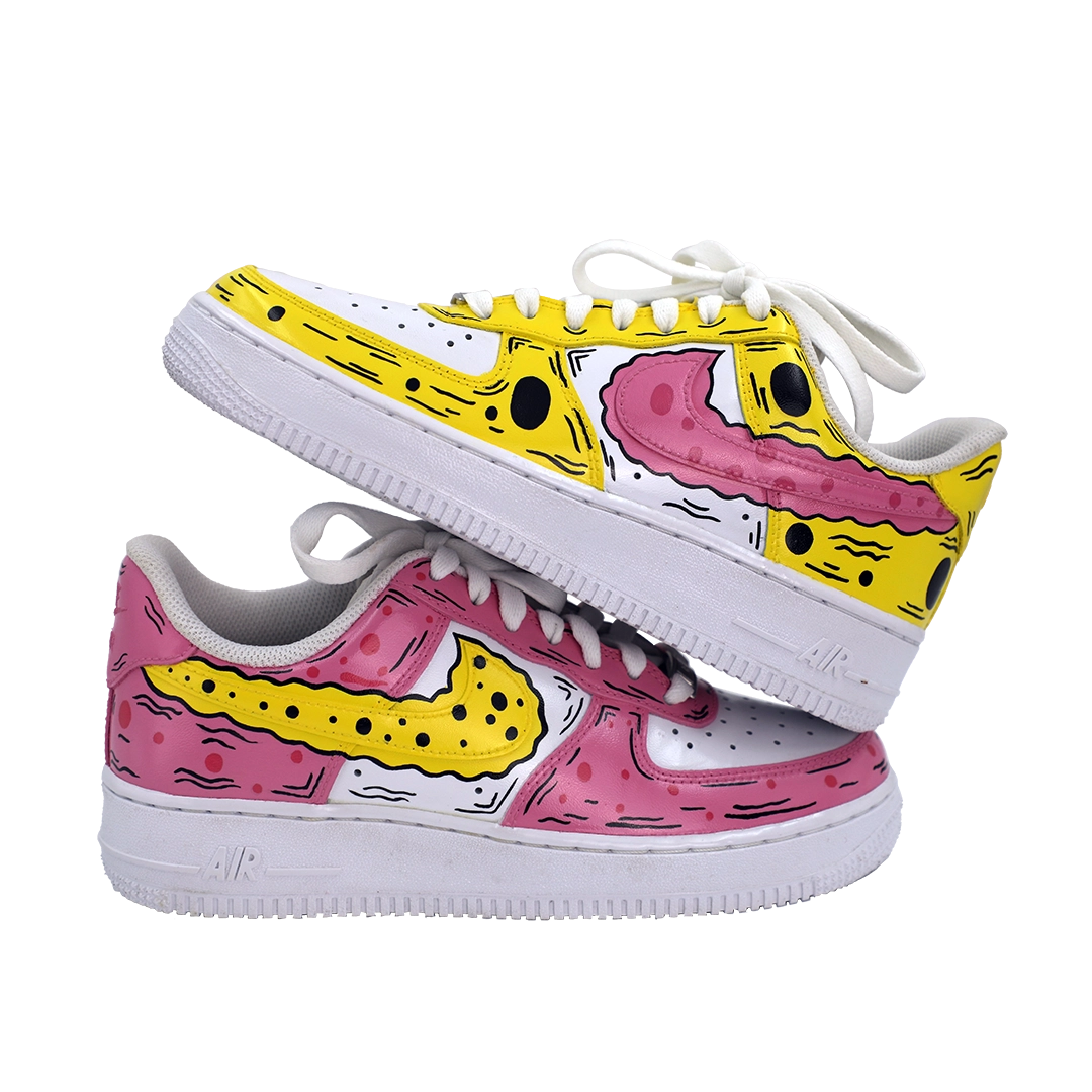 Custom Nike Airforce Cotton Candy KKix Custom Sneakers