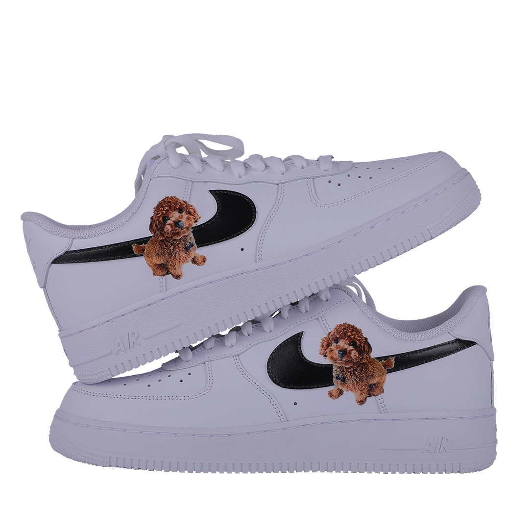 Custom Nike Airforce Puppy