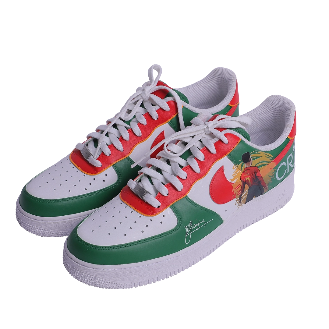 Custom Nike Airforce CR7 Ronaldo KKix Custom Sneakers