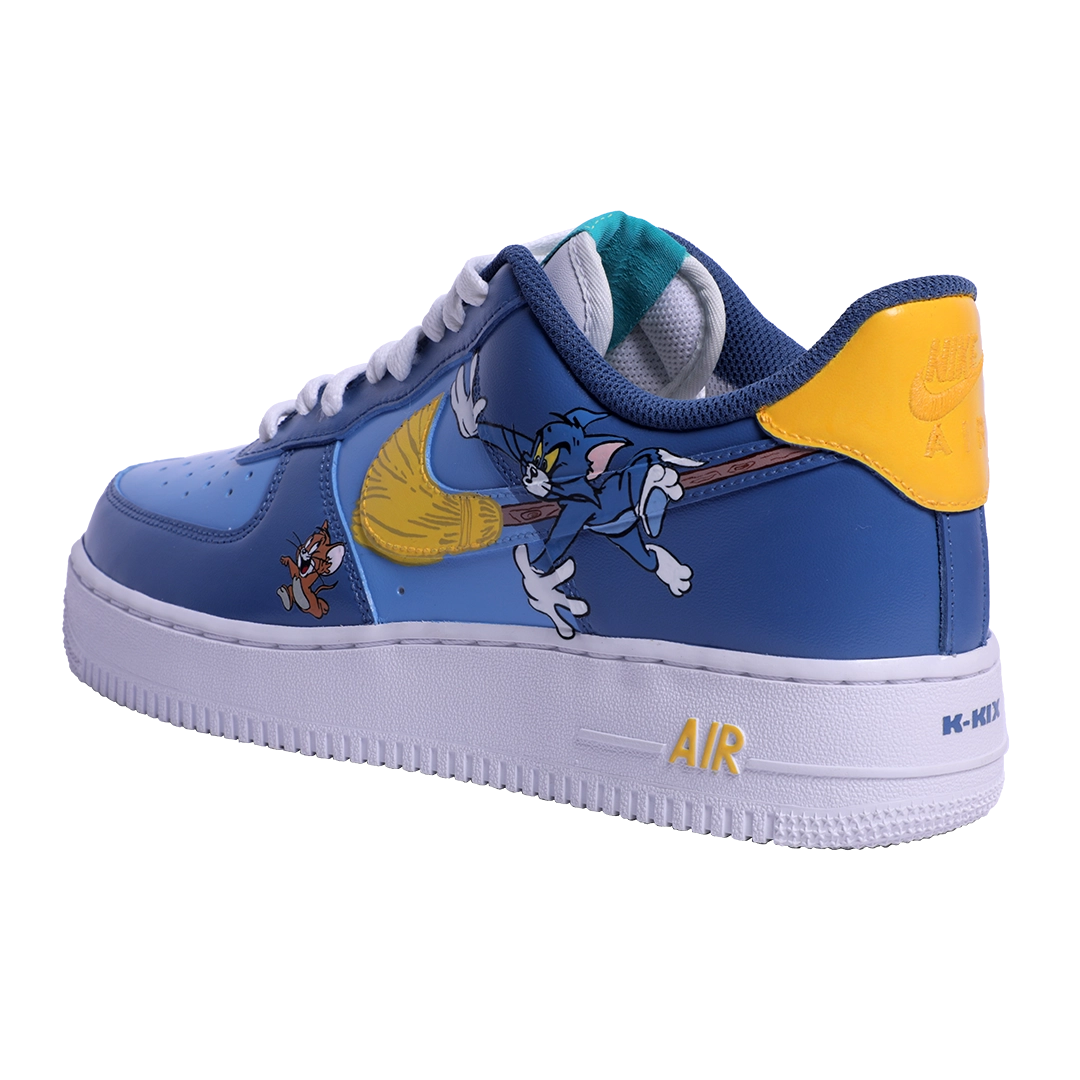 Custom Nike Airforce Tom Jerry KKix Custom Sneakers