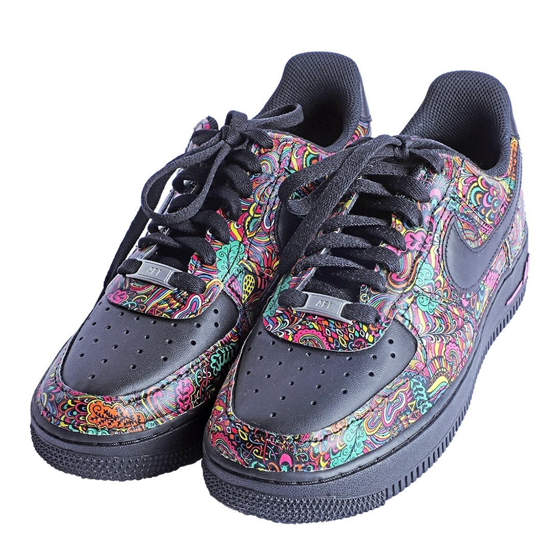 Custom Nike Airforce - Fabric Abstract