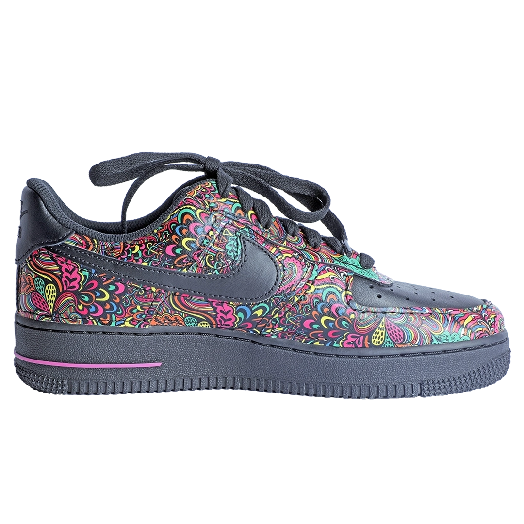 Custom Nike Airforce - Fabric Abstract