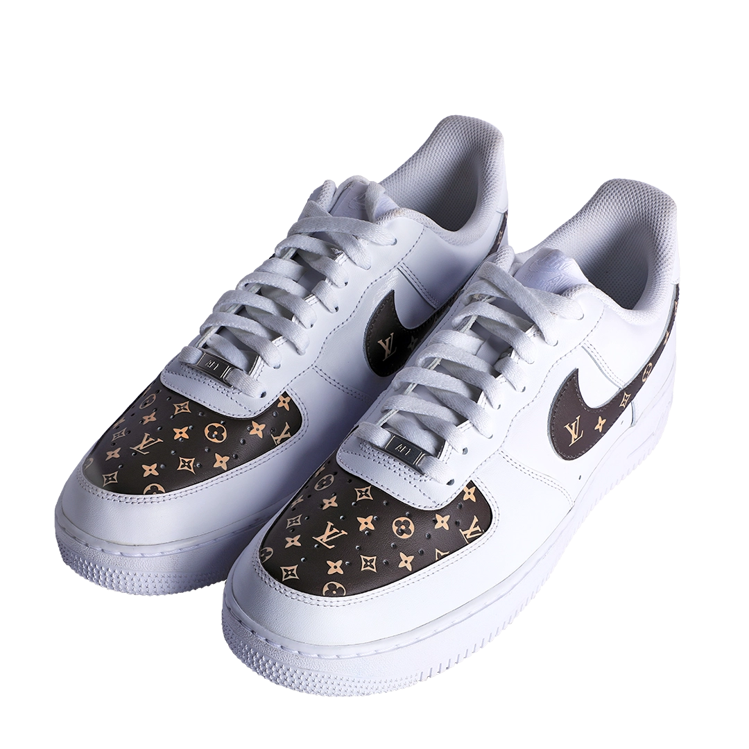 Custom Nike Airforce 1 Louis Vuitton KKix Custom Sneakers