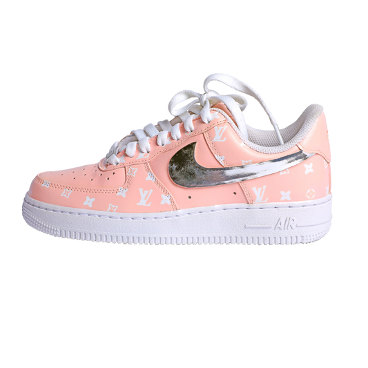 Custom Nike Airforce Pink LV