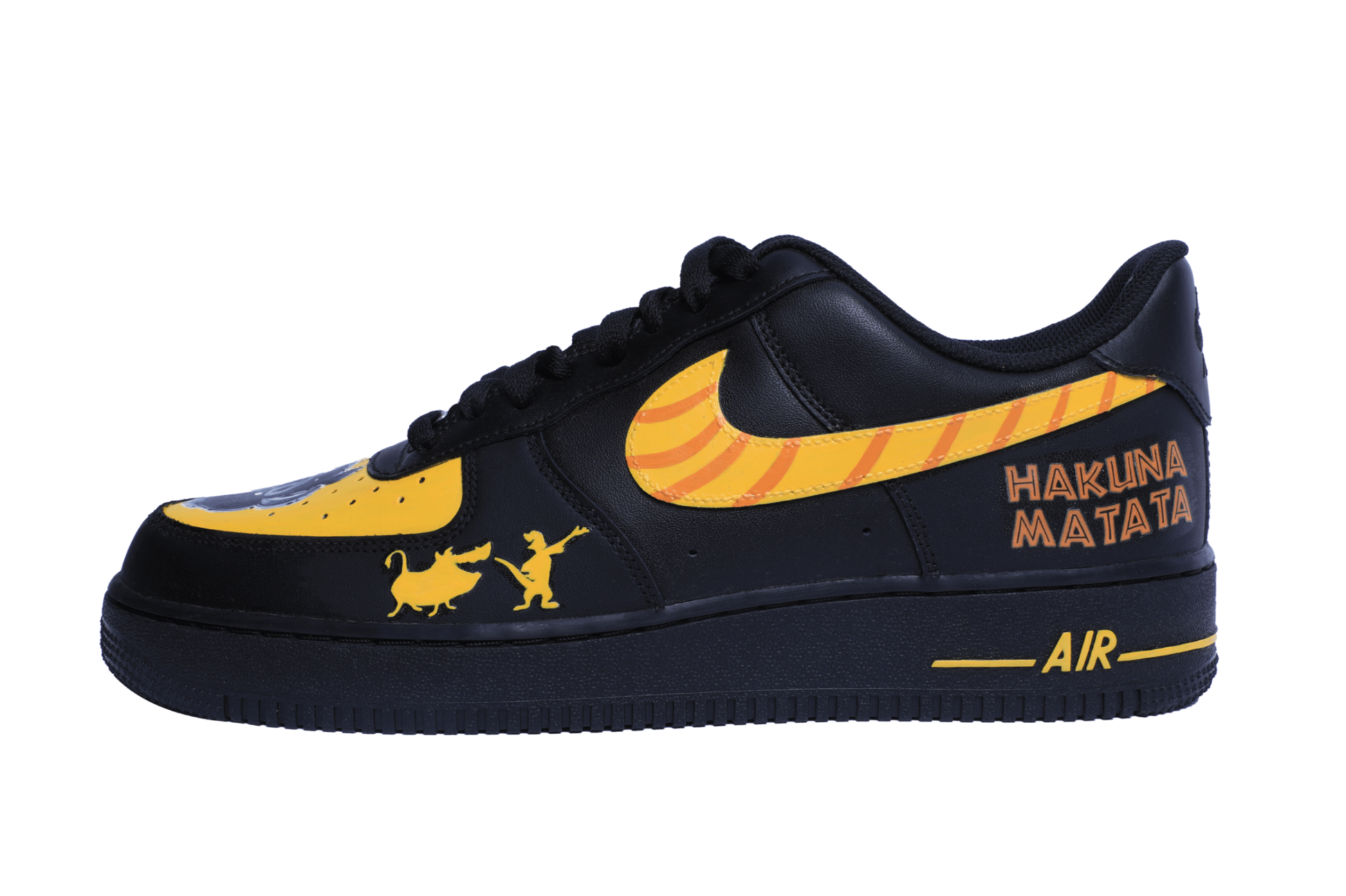Custom Lion King AF 1s KKix Custom Sneakers