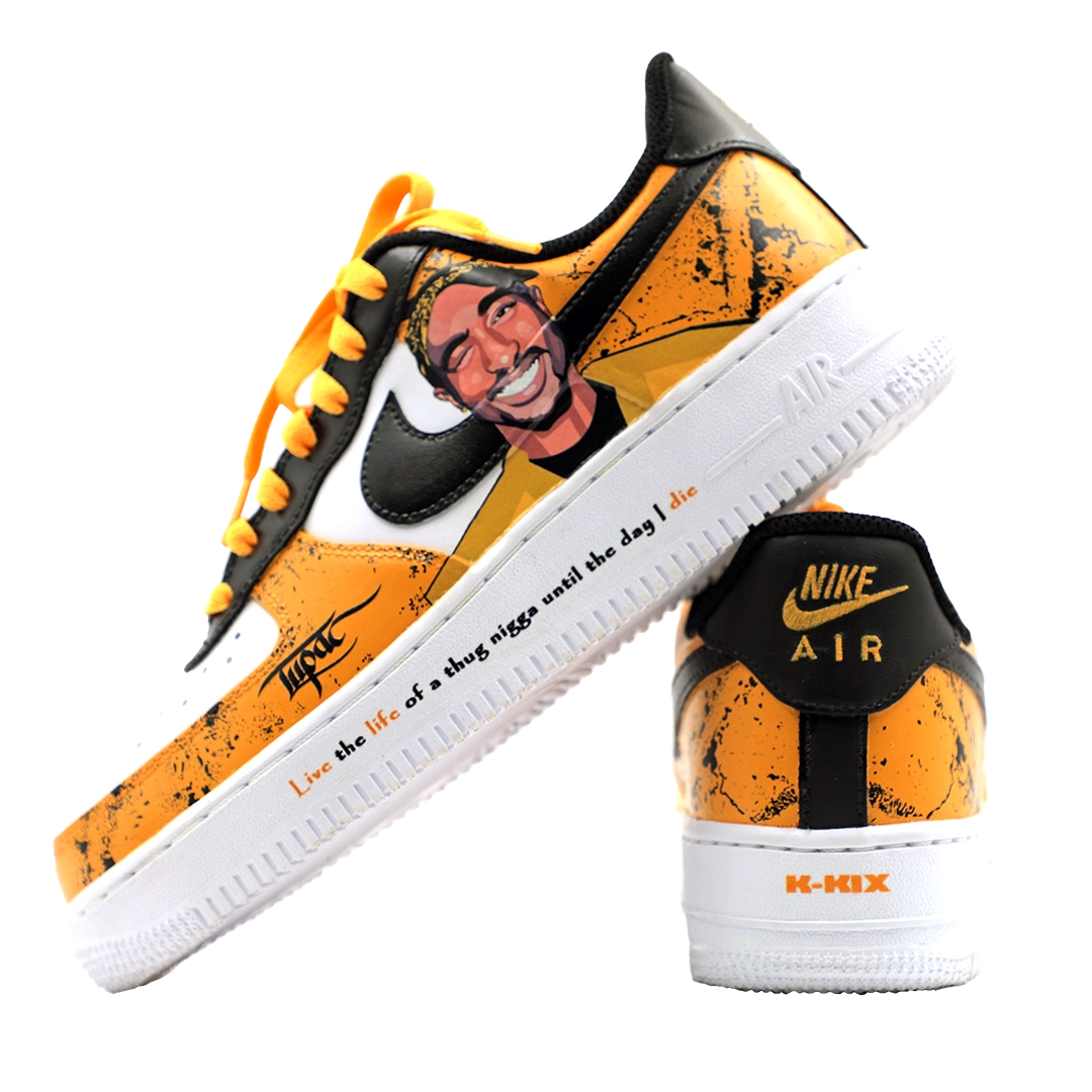 Tribut to Tupac - Custom Nike Airforce  Sneaker