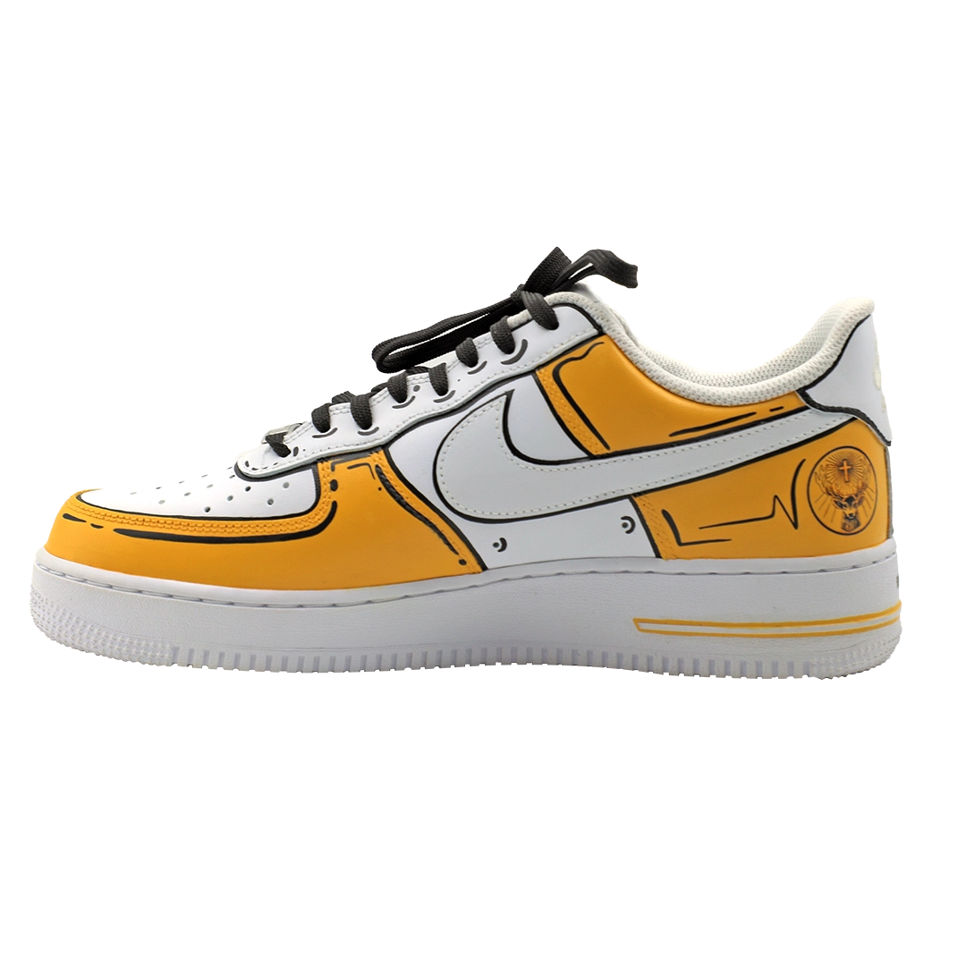 Yellow Comic - Custom Nike Airforce