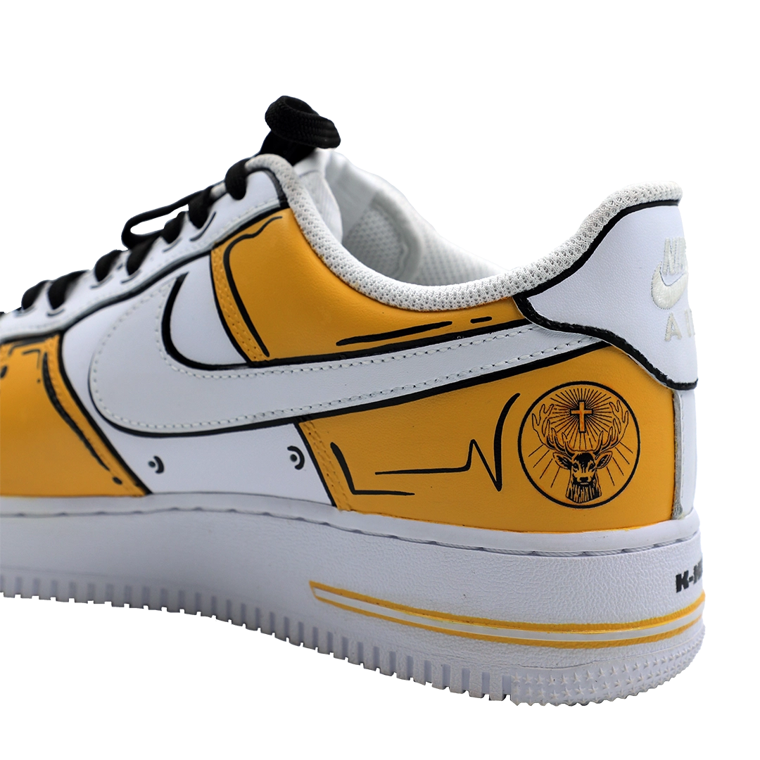 Yellow Comic - Custom Nike Airforce