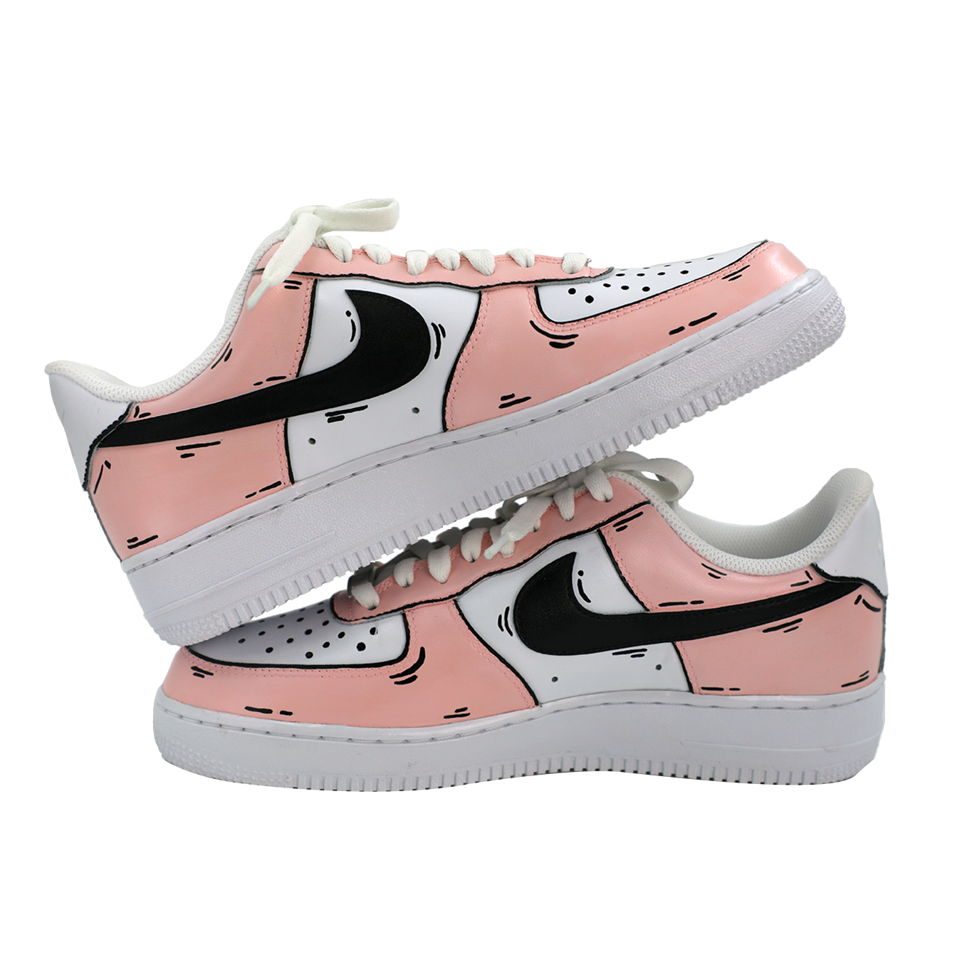 Custom Peach Airforce 1