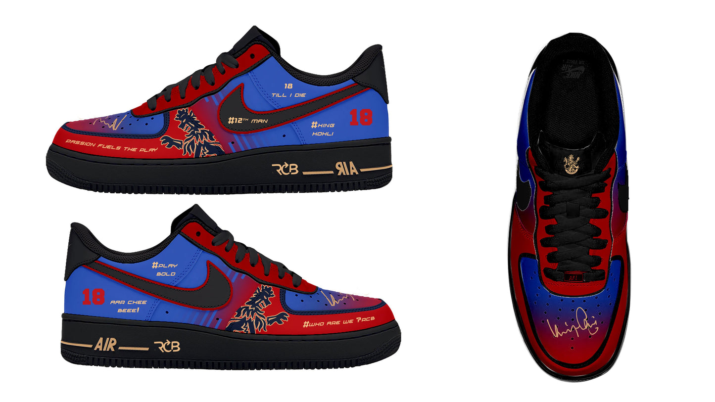 Custom RCB Sneaker