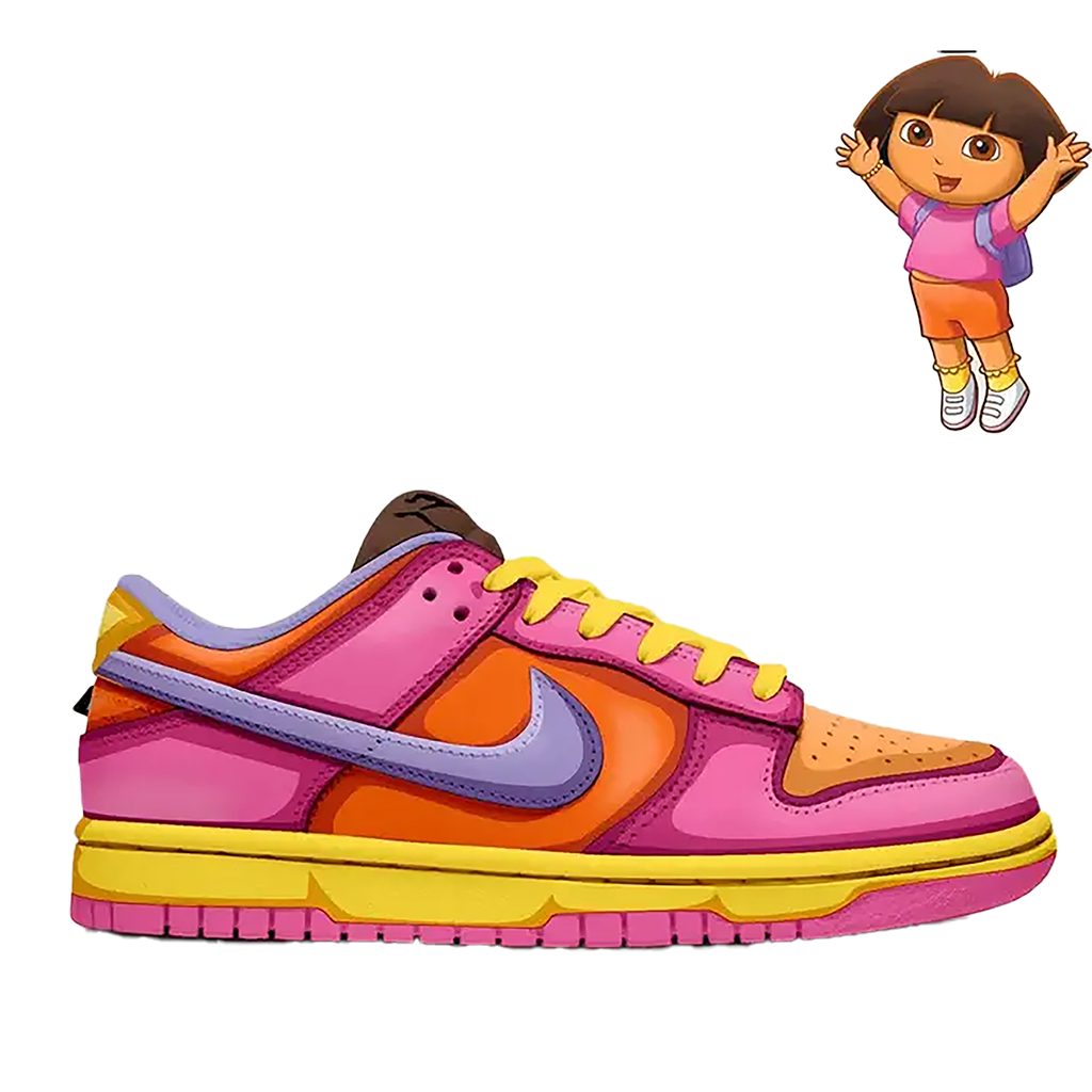 Custom Dora Dunks