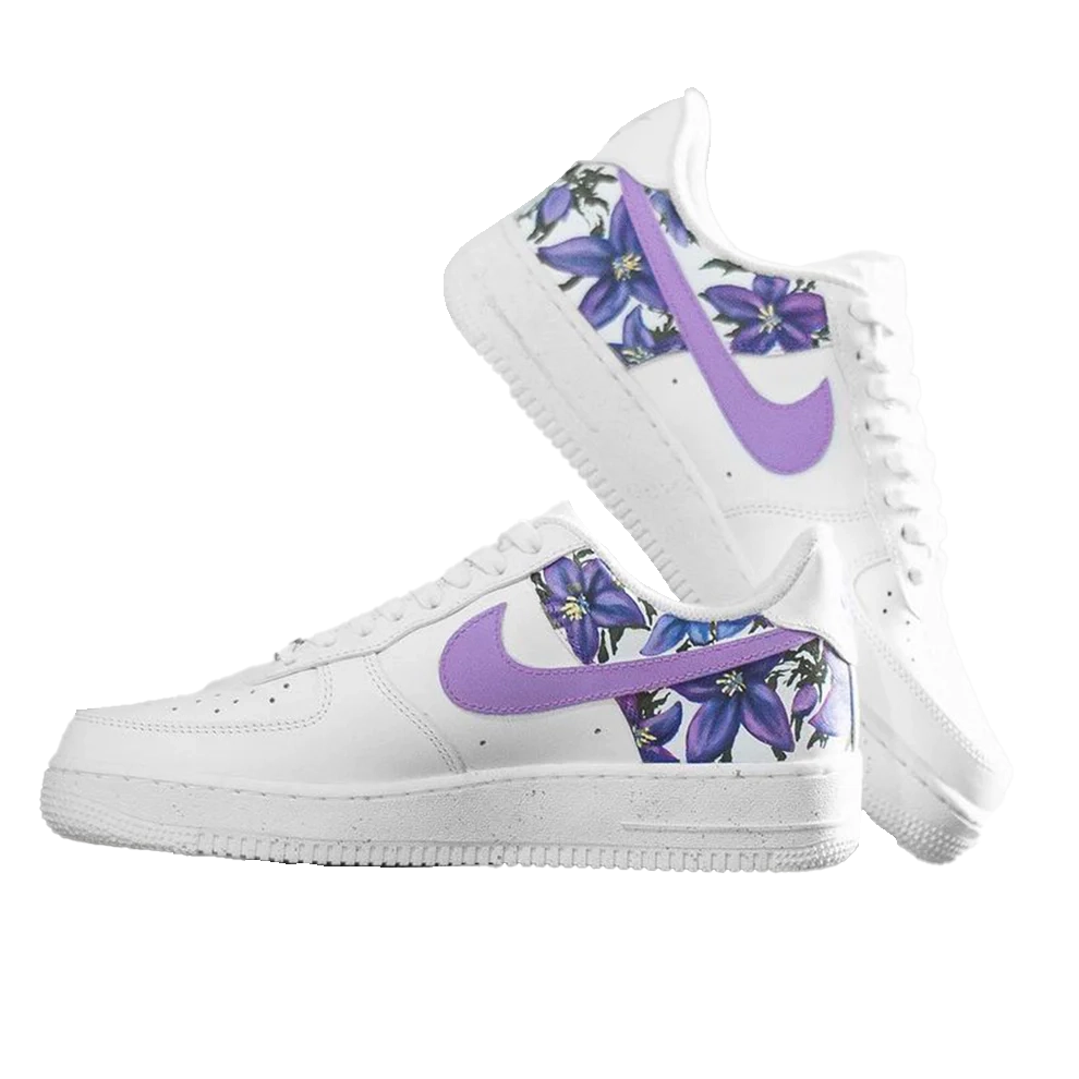 Custom Nike Airforce Lavender Flutter