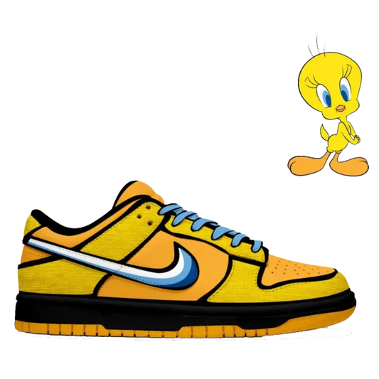 Custom Tweety Dunks