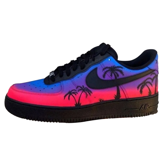 Custom Nike Airforce 1's Trippy Bahamas