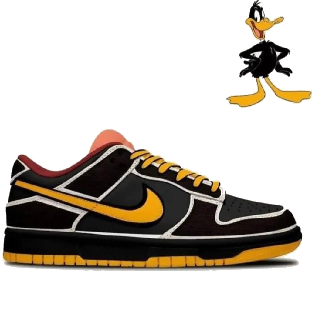 Custom Daffy Duck Dunks