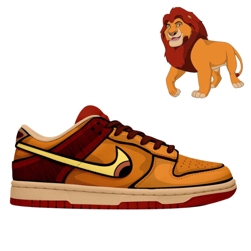 Custom Lion King Dunks