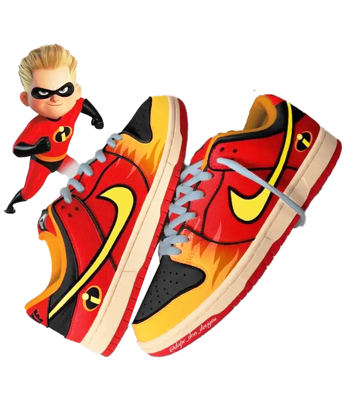 Custom Incredibles-Dash Dunks