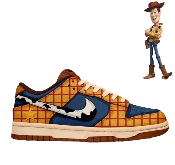 Custom Toy Story Woody Dunks