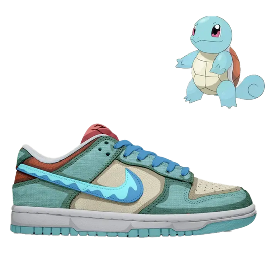 Custom Pokemon Squirtle Dunks