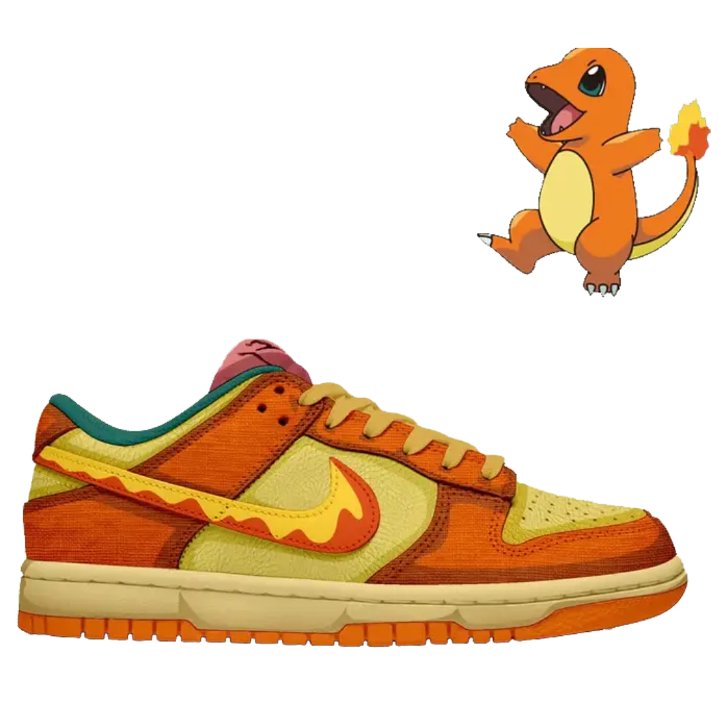 Custom Pokemon Charmander Dunks