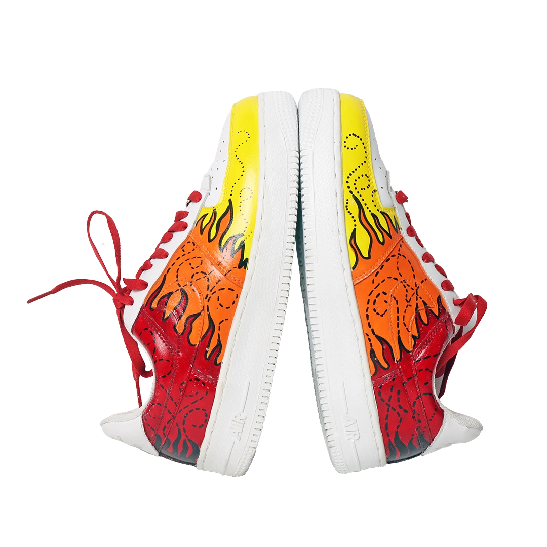 Custom Painted Fire