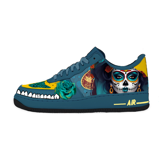 Airforce Day of the Dead Blue Colourway