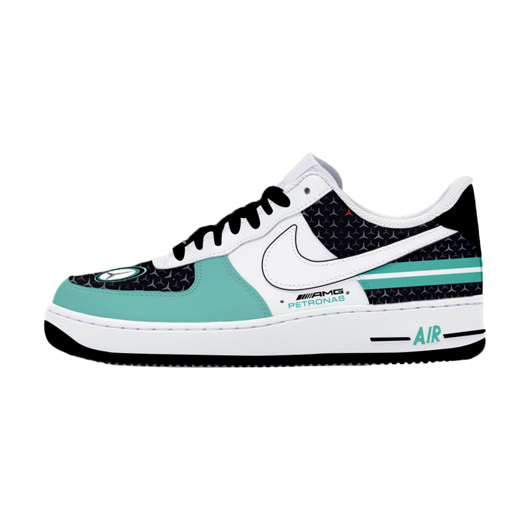 Custom Nike Airforce Hamilton Mercedes F1