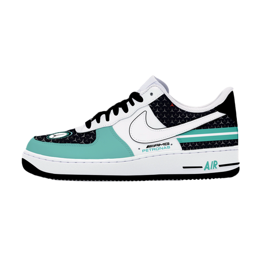 Custom Nike Airforce Hamilton Mercedes F1