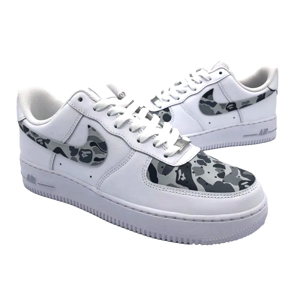 Custom Nike Airforce 1 Bape – KKix Custom Sneakers