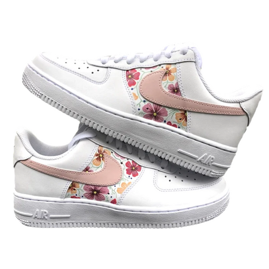 Custom Nike Airforce 1's Flowerpuff