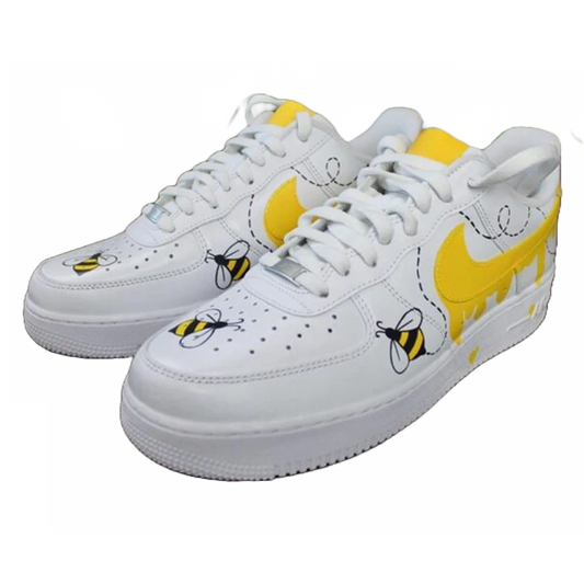 Custom Nike Airforce 1 Honey Bee