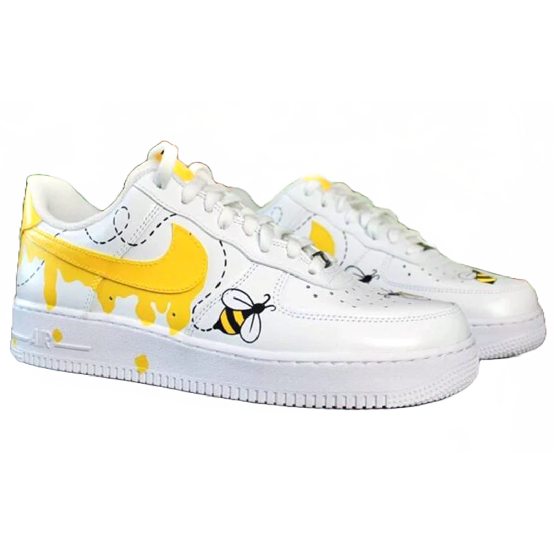 Custom Nike Airforce 1 Honey Bee