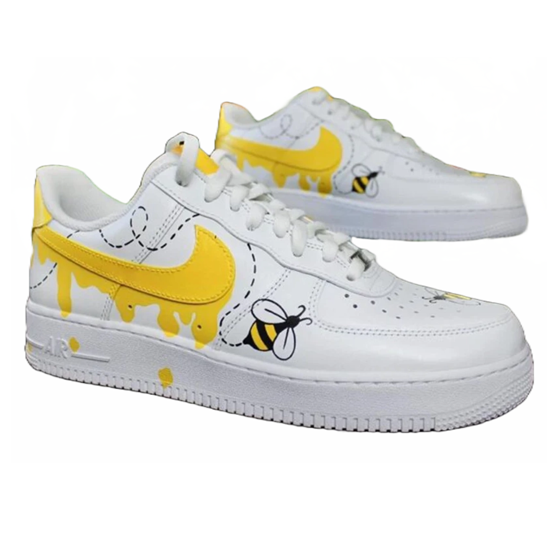 Custom Nike Airforce 1 Honey Bee