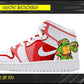 Custom Nike Jordan Michelangelo