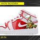 Custom Nike Jordan Michelangelo