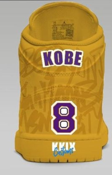 Custom Kobe Bryant Nike Jordan For Harish