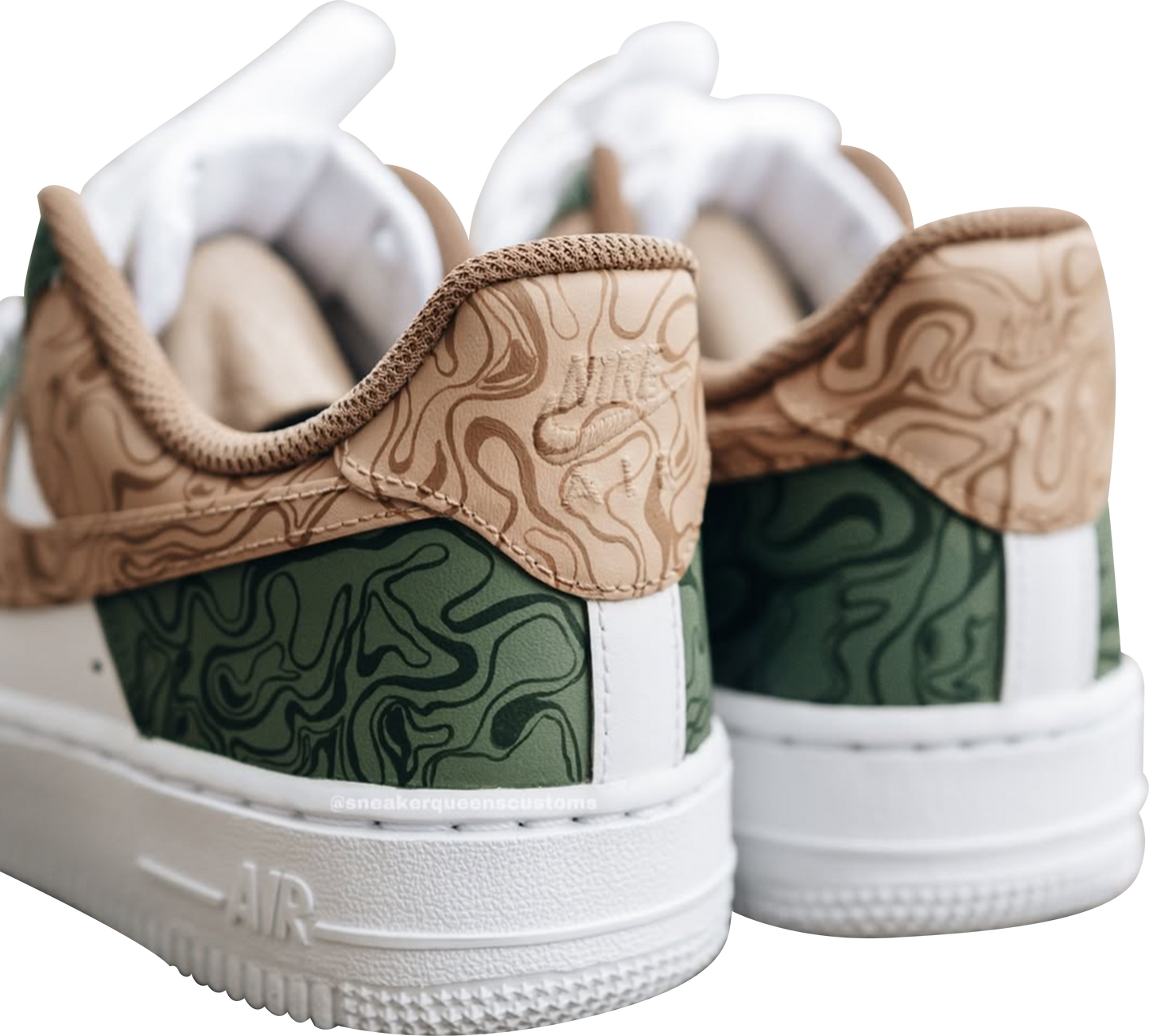 Topo Drip green and brown
