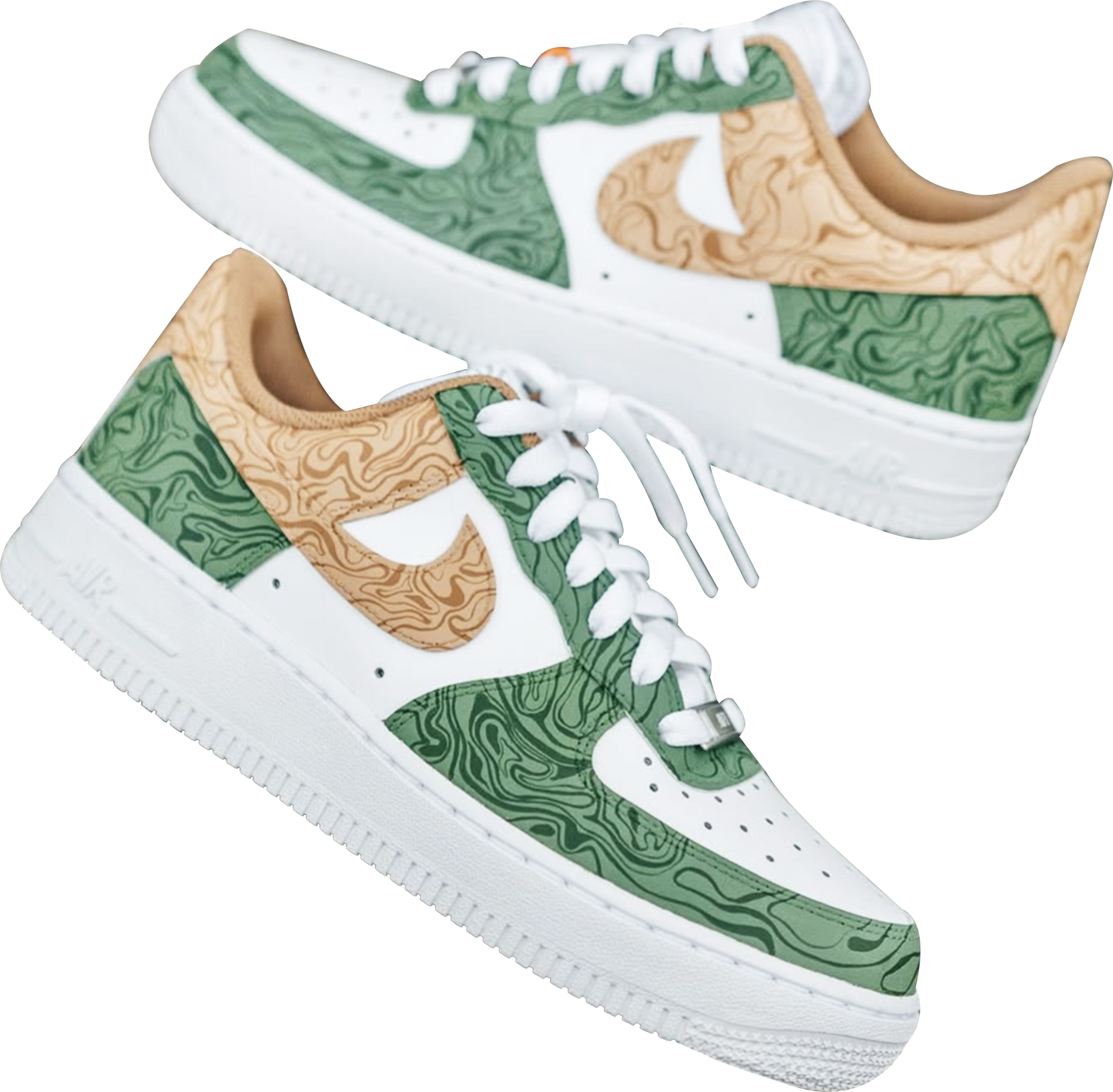 Topo Drip green and brown